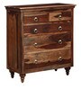 Harleston Solid Wood Chest Of Drawers In Rustic Teak Finish