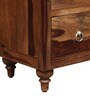 Harleston Solid Wood Chest Of Drawers In Rustic Teak Finish
