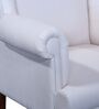 Harleston Wing Chair in Honey Oak Finish