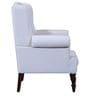 Harleston Wing Chair in Honey Oak Finish