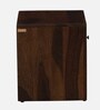 Harlev Sheesham Wood Bedside Table In Provincial Teak Finish With Drawer
