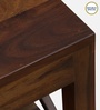 Harlev Sheesham Wood End Table In Provincial Teak Finish