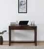 Harlev Sheesham Wood Writing Table In Provincial Teak Finish
