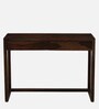 Harlev Sheesham Wood Writing Table In Provincial Teak Finish