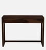 Harlev Sheesham Wood Writing Table In Provincial Teak Finish