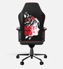 Harley Quinn Leather Gaming Chair in Red & Black Colour