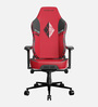 Harley Quinn Leather Gaming Chair in Red & Black Colour