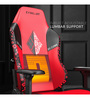 Harley Quinn Leather Gaming Chair in Red & Black Colour