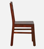 Myko Solid Wood Dining Chair In Honey Oak Finish (Set Of 2 )