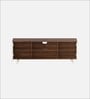 Harmond TV Console In Brown Maple & White Colour