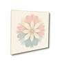 Floral Beauty on Beige Canvas Painting Set of 4 Gold Frame