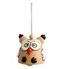 Harmonious Hoots Handmade Multicolour Terracotta Wind Chime & Decorative Hanging