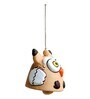 Harmonious Hoots Handmade Multicolour Terracotta Wind Chime & Decorative Hanging
