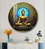 Harmony Buddha Mural Acrylic Round Wall Art