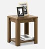 Kosmo Harmony Night Stand In Natural Teak Finish