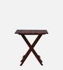 Seigen Sheesham Wood Folding Coffee Table In Honey Oak Finish