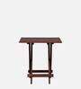 Seigen Sheesham Wood Folding Coffee Table In Honey Oak Finish