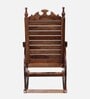 Harold Sheesham Wood Rocking Chair in Scratch Resistant Honey Oak Finish