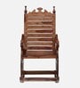 Harold Sheesham Wood Rocking Chair in Scratch Resistant Honey Oak Finish