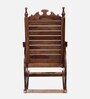 Harold Sheesham Wood Rocking Chair in Scratch Resistant Rustic Teak Finish