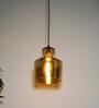 Harper Glass Ceiling Pendant (Amber)