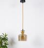 Harper Glass Ceiling Pendant (Amber)