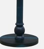 Harper Sheesham Wood End Table In Ocean Blue Finish