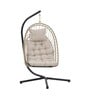 Harper Swing 1 Seater In Beige Colour