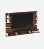 Harri TV Unit In Brown Maple & White Finish