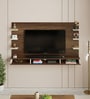 Harri TV Unit In Brown Maple & White Finish