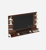 Harri TV Unit In Brown Maple & White Finish