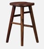 Harrington Sheesham Wood Bar Stool In Provincial Teak Finish
