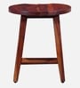 Harrington Sheesham Wood Seating Stool In Honey Oak Finish