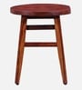 Harrington Sheesham Wood Seating Stool In Honey Oak Finish