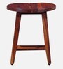 Harrington Sheesham Wood Seating Stool In Honey Oak Finish