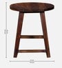 Harrington Sheesham Wood Seating Stool In Provincial Teak Finish