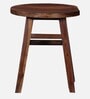 Harrington Sheesham Wood Seating Stool In Provincial Teak Finish