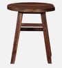 Harrington Sheesham Wood Seating Stool In Provincial Teak Finish