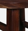 Harrington Sheesham Wood Seating Stool In Provincial Teak Finish