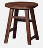 Harrington Sheesham Wood Seating Stool In Provincial Teak Finish
