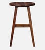 Harrington Sheesham Wood Tall Bar Stool In Provincial Teak Finish