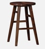 Harrington Sheesham Wood Tall Bar Stool In Provincial Teak Finish