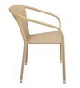 Harrison Wicker Outdoor Seating in Beige Colour