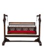 Harsh Solid Wood Swing with Chain in Provincial Teak Finish