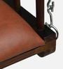Harstad Sheesham Wood 1 Seater Swing In In Provincial Teak Finish