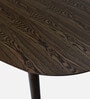 Haruka Solid Wood 6 Seater Dining Set In Walnut & Sandy Brown Finish
