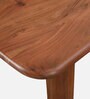 Haruki Solid Wood 6 Seater Dining Table In Teak Colour