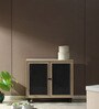 Haruo Shoe Cabinet in Oak Finish