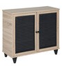 Haruo Shoe Cabinet in Oak Finish
