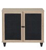 Haruo Shoe Cabinet in Oak Finish